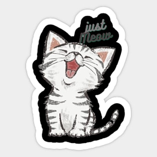 Cute cat Sticker